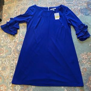DANNY & NICOLE royal blue dress